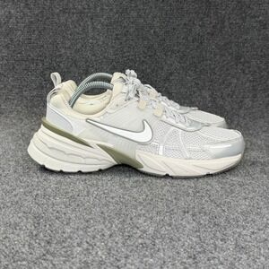 Nike V2K Running Shoes Women's 10 Photon Dust Light Silver Athletic Training Run